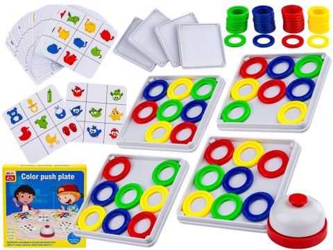 Edukacyjna Gra Dopasuj Kolory Karty Color Push Plate Kto Pierwszy Szybkie Krążki Edukacyjna Gra Dopasuj Kolory Karty Color Push Plate Kto Pierwszy Szybkie Krążki
