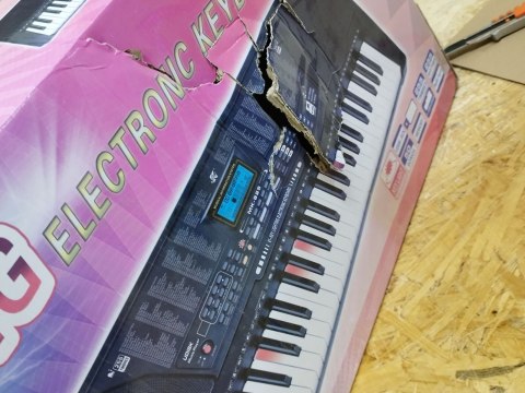 Keyboard MK-825 - organy Z Funkcją Nauki Gry Przecena 2 Keyboard MK-825 - organy Z Funkcją Nauki Gry Przecena 2