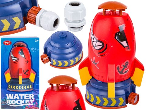 RAKIETA WODNA Wyrzutnia rakiety wodnej, Water Rocket, Zraszacz, CZERWONY REKIN RAKIETA WODNA Wyrzutnia rakiety wodnej, Water Rocket, Zraszacz, CZERWONY REKIN