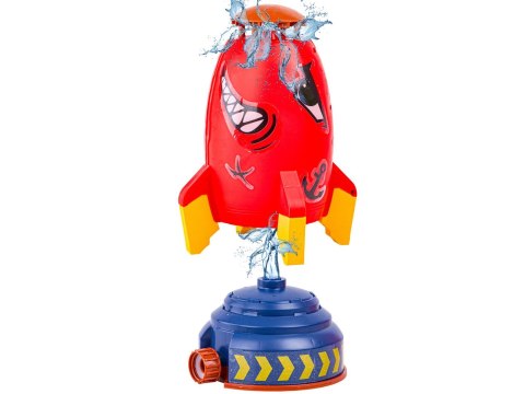 RAKIETA WODNA Wyrzutnia rakiety wodnej, Water Rocket, Zraszacz, CZERWONY REKIN RAKIETA WODNA Wyrzutnia rakiety wodnej, Water Rocket, Zraszacz, CZERWONY REKIN