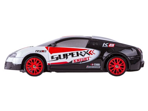 Samochód Do Driftu, Auto RC Drift 1:24 2,4 GHz 4WD CZARNO-BIAŁE BUGATTI Samochód Do Driftu, Auto RC Drift 1:24 2,4 GHz 4WD CZARNO-BIAŁE BUGATTI