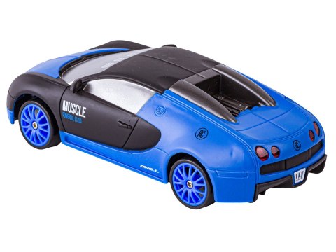 Samochód Do Driftu, Auto RC Drift 1:24 2,4 GHz 4WD CZARNO-NIEBIESKIE BUGATTI Samochód Do Driftu, Auto RC Drift 1:24 2,4 GHz 4WD CZARNO-NIEBIESKIE BUGATTI