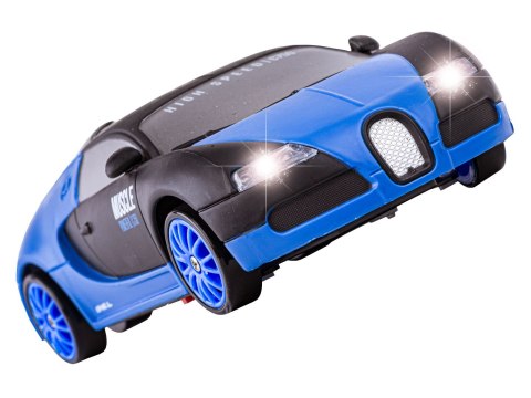 Samochód Do Driftu, Auto RC Drift 1:24 2,4 GHz 4WD CZARNO-NIEBIESKIE BUGATTI Samochód Do Driftu, Auto RC Drift 1:24 2,4 GHz 4WD CZARNO-NIEBIESKIE BUGATTI