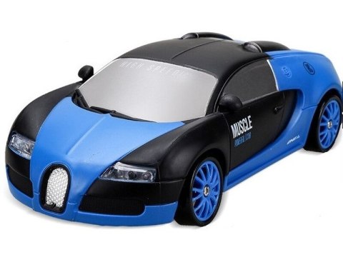 Samochód Do Driftu, Auto RC Drift 1:24 2,4 GHz 4WD CZARNO-NIEBIESKIE BUGATTI Samochód Do Driftu, Auto RC Drift 1:24 2,4 GHz 4WD CZARNO-NIEBIESKIE BUGATTI