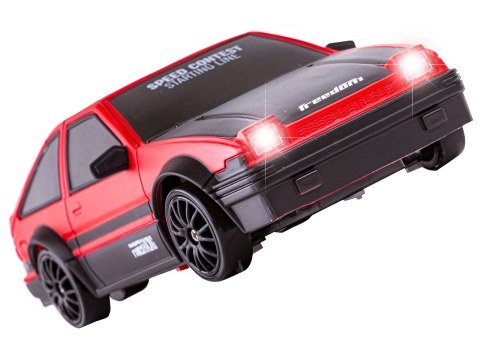Samochód Do Driftu, Auto RC Drift 1:24 2,4 GHz 4WD CZERWONA TOYOTA Samochód Do Driftu, Auto RC Drift 1:24 2,4 GHz 4WD CZERWONA TOYOTA