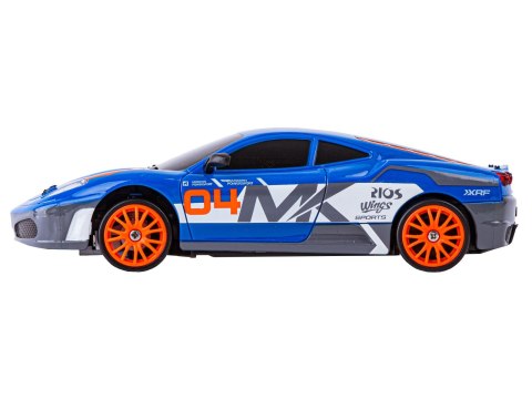 Samochód Do Driftu, Auto RC Drift 1:24 2,4 GHz 4WD NIEBIESKIE FERRARI Samochód Do Driftu, Auto RC Drift 1:24 2,4 GHz 4WD NIEBIESKIE FERRARI
