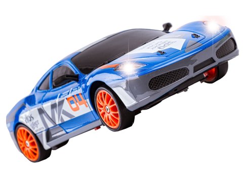 Samochód Do Driftu, Auto RC Drift 1:24 2,4 GHz 4WD NIEBIESKIE FERRARI Samochód Do Driftu, Auto RC Drift 1:24 2,4 GHz 4WD NIEBIESKIE FERRARI