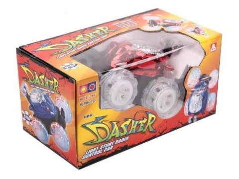 Duży Twister Szalone Autko Dasher CZERWONY Duży Twister Szalone Autko Dasher CZERWONY