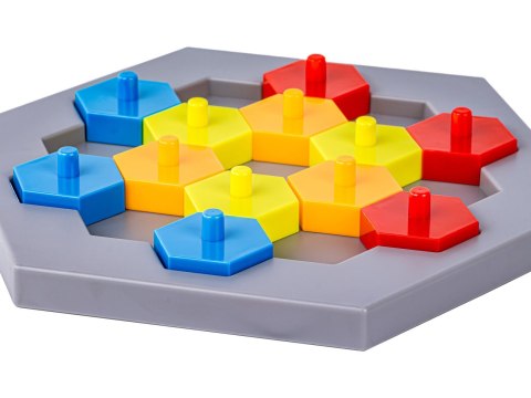 Edukacyjna Gra Logiczna Na Refleks Karty, Układanka "Puzzle Chessboard" Klocki + 30 kart Edukacyjna Gra Logiczna Na Refleks Karty, Układanka "Puzzle Chessboard" Klocki + 30 kart
