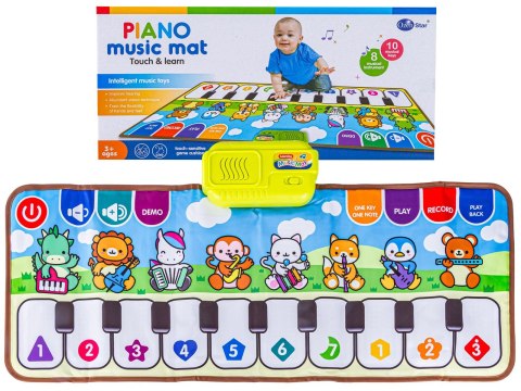 Edukacyjna, Muzyczna Mata Dla Dzieci, Pianino - Muzyka, Instrumenty 80x30cm Edukacyjna, Muzyczna Mata Dla Dzieci, Pianino - Muzyka, Instrumenty 80x30cm