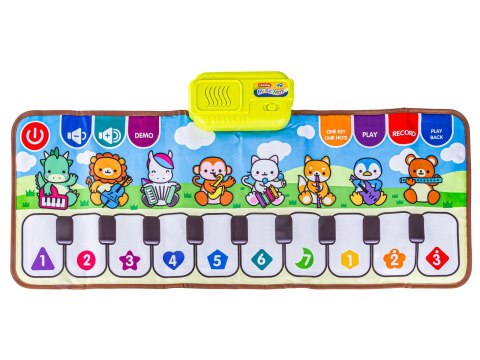 Edukacyjna, Muzyczna Mata Dla Dzieci, Pianino - Muzyka, Instrumenty 80x30cm Edukacyjna, Muzyczna Mata Dla Dzieci, Pianino - Muzyka, Instrumenty 80x30cm