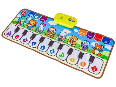 Edukacyjna, Muzyczna Mata Dla Dzieci, Pianino - Muzyka, Instrumenty 80x30cm Edukacyjna, Muzyczna Mata Dla Dzieci, Pianino - Muzyka, Instrumenty 80x30cm