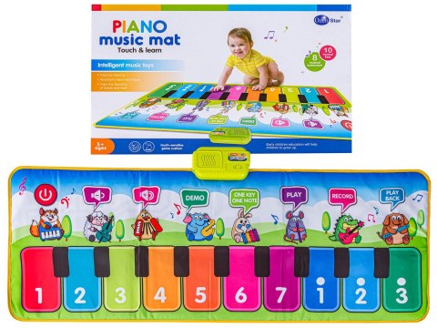 Edukacyjna, Muzyczna Mata Dla Dzieci, Pianino - Muzyka, Instrumenty Edukacyjna, Muzyczna Mata Dla Dzieci, Pianino - Muzyka, Instrumenty