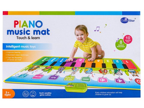 Edukacyjna, Muzyczna Mata Dla Dzieci, Pianino - Muzyka, Instrumenty Edukacyjna, Muzyczna Mata Dla Dzieci, Pianino - Muzyka, Instrumenty