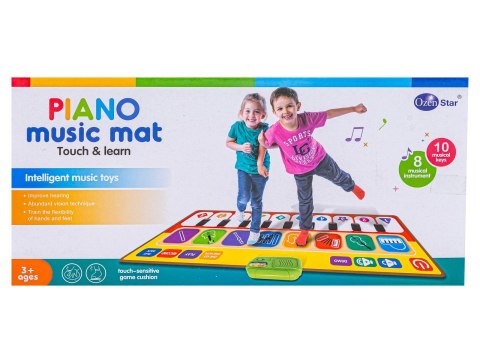 Edukacyjna, Muzyczna Mata Dla Dzieci, Pianino - Muzyka, Instrumenty Edukacyjna, Muzyczna Mata Dla Dzieci, Pianino - Muzyka, Instrumenty