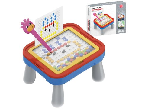 Edukacyjna Tablica Magnetyczna, Zmazywalna 2w1 + Długopis Edukacyjna Tablica Magnetyczna, Zmazywalna 2w1 + Długopis