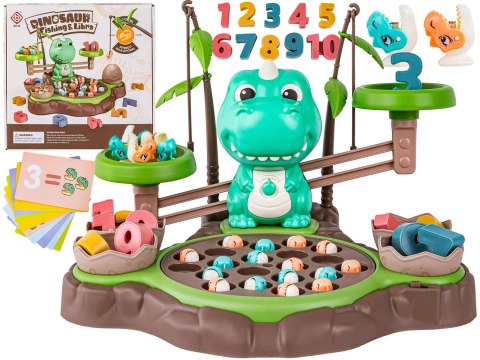 Gra Matematyczna Waga DINOZAUR + Wędkowanie Łowienie Dinozaurów Nauka Liczenia Gra Matematyczna Waga DINOZAUR + Wędkowanie Łowienie Dinozaurów Nauka Liczenia