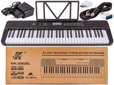 Keyboard MEIKE Organy, Pianino 61 Klawiszy, Nauka Gry MIDI Keyboard MEIKE Organy, Pianino 61 Klawiszy, Nauka Gry MIDI