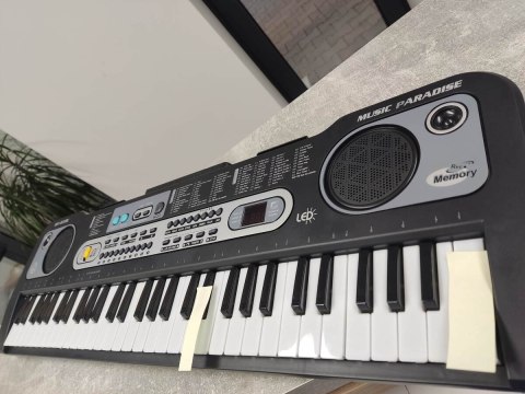 Keyboard MQ-6119L Organki, 61 Klawiszy, Mikrofon, Nauka Gry Przecena 8 Keyboard MQ-6119L Organki, 61 Klawiszy, Mikrofon, Nauka Gry Przecena 8