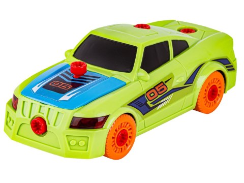 Sportowy Samochód Auto do rozkręcania i skręcania 2w1 TUNING + Wkrętarka Sportowy Samochód Auto do rozkręcania i skręcania 2w1 TUNING + Wkrętarka