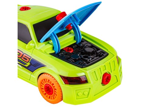Sportowy Samochód Auto do rozkręcania i skręcania 2w1 TUNING + Wkrętarka Sportowy Samochód Auto do rozkręcania i skręcania 2w1 TUNING + Wkrętarka
