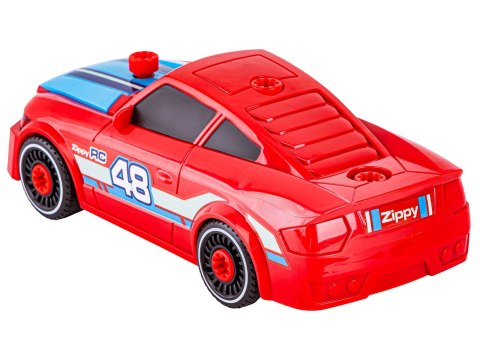 Sportowy Samochód do rozkręcania i skręcania 2w1 TUNING + Wkrętarka Sportowy Samochód do rozkręcania i skręcania 2w1 TUNING + Wkrętarka