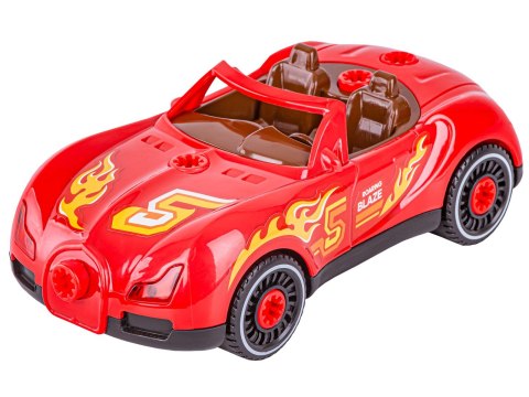 Sportowy Samochód do rozkręcania i skręcania 2w1 TUNING + Wkrętarka Sportowy Samochód do rozkręcania i skręcania 2w1 TUNING + Wkrętarka