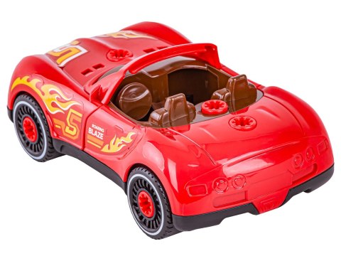 Sportowy Samochód do rozkręcania i skręcania 2w1 TUNING + Wkrętarka Sportowy Samochód do rozkręcania i skręcania 2w1 TUNING + Wkrętarka