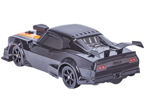 DUŻY Samochód Do Driftu Auto RC Drift 1:16 2,4 GHz PARA DYM Czarny Dodge 4WD LED DUŻY Samochód Do Driftu Auto RC Drift 1:16 2,4 GHz PARA DYM Czarny Dodge 4WD LED