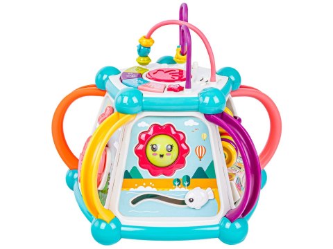 Multikostka Kostka Bryła Piramida Edukacyjna Sensoryczna zabawka dla malucha 7w1 Multikostka Kostka Bryła Piramida Edukacyjna Sensoryczna zabawka dla malucha 7w1