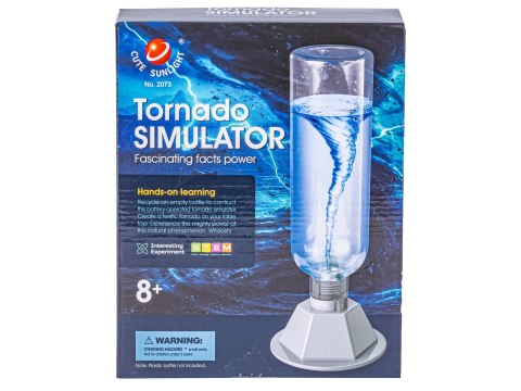 Zabawka Edukacyjna Naukowa dla dzieci TORNADO DIY Zbuduj To Sam Symulator Tornada Zabawka Edukacyjna Naukowa dla dzieci TORNADO DIY Zbuduj To Sam Symulator Tornada