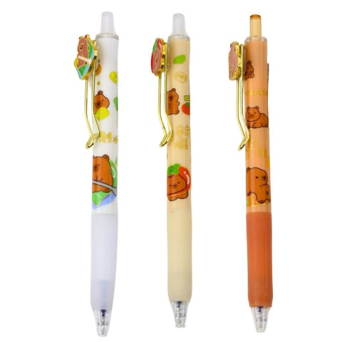 Długopis Żelowy Kapibara Niebieski Tusz 0.5mm 14cm Mix Długopis Żelowy Kapibara Niebieski Tusz 0.5mm 14cm Mix