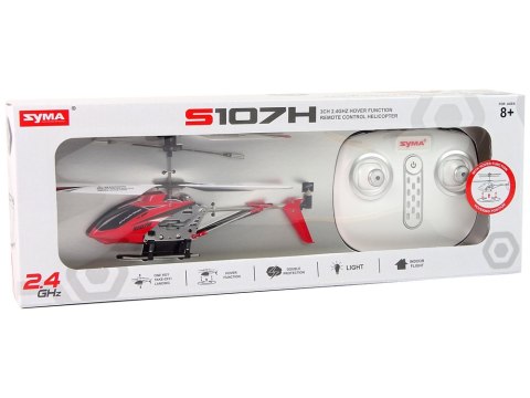 Helikopter SYMA S107H Zdalnie Sterowany 2,4G Czerwony Helikopter SYMA S107H Zdalnie Sterowany 2,4G Czerwony