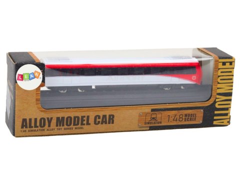 Model Kolekcjonerski Pociąg Czerwono-Biały 1:48 Metalowy Model Kolekcjonerski Pociąg Czerwono-Biały 1:48 Metalowy
