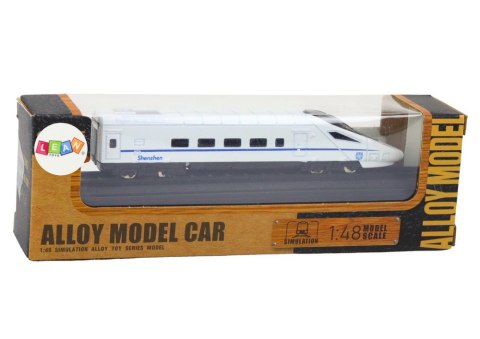 Model Kolekcjonerski Pociąg Wagon Biały 1:48 Metalowy Model Kolekcjonerski Pociąg Wagon Biały 1:48 Metalowy