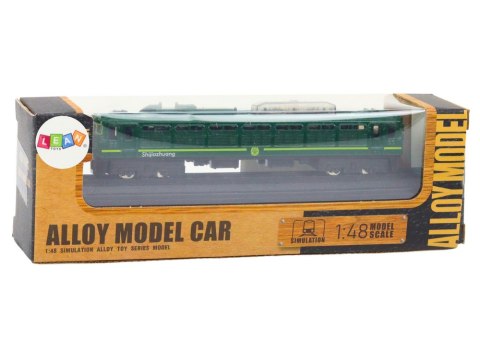 Model Kolekcjonerski Pociąg Wagon1:48 Metalowy Zielony Model Kolekcjonerski Pociąg Wagon1:48 Metalowy Zielony