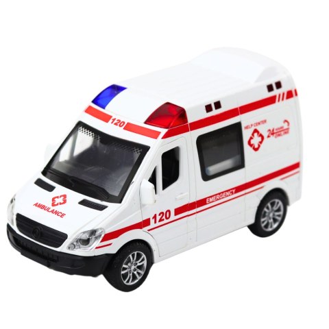 Wóz Policyjny Karetka Ambulans Otwierane Drzwi Napęd Światła Dźwięki Mix Wóz Policyjny Karetka Ambulans Otwierane Drzwi Napęd Światła Dźwięki Mix