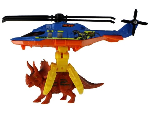 Zestaw Pojazdów Helikopter Dinozaury 6 Sztuk Kolorowe Zestaw Pojazdów Helikopter Dinozaury 6 Sztuk Kolorowe