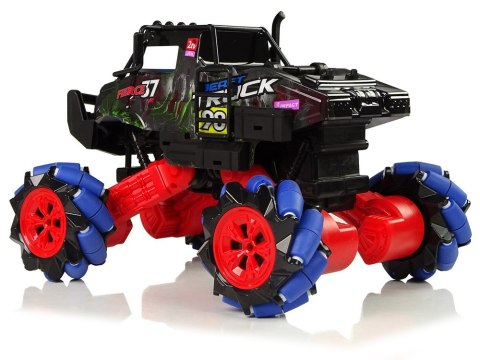 Auto Terenowe Drift Zdalnie Sterowane 1:16 Niebieskie 2.4G Obrót 360 Stopni Auto Terenowe Drift Zdalnie Sterowane 1:16 Niebieskie 2.4G Obrót 360 Stopni