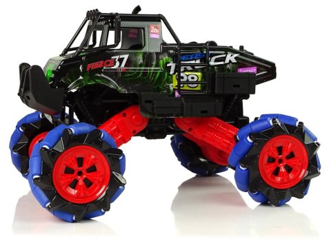 Auto Terenowe Drift Zdalnie Sterowane 1:16 Zielony 2.4G Obrót 360 Stopni Auto Terenowe Drift Zdalnie Sterowane 1:16 Zielony 2.4G Obrót 360 Stopni
