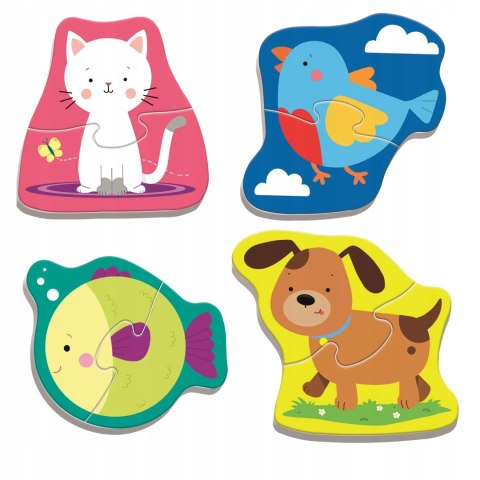 Puzzle Baby classic zwierzątka domowe Trefl 36074