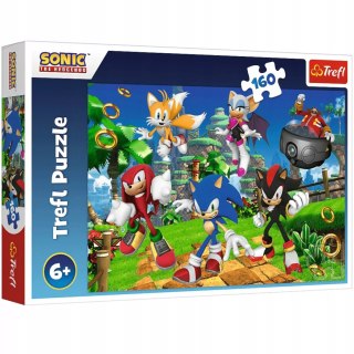 Puzzle Sonic 160 el. Sonic i przyjaciele Trefl 15421
