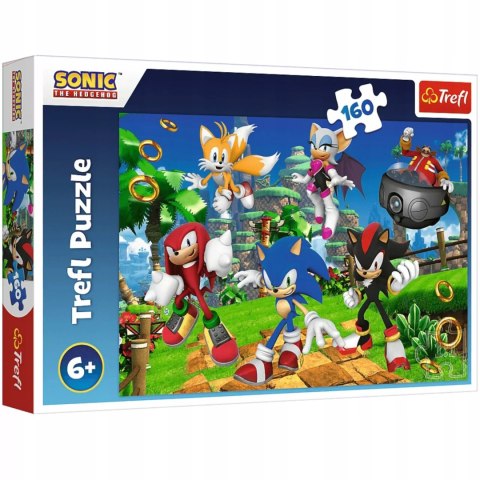 Puzzle Sonic 160 el. Sonic i przyjaciele Trefl 15421