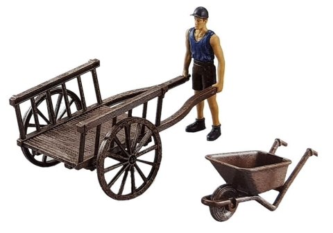 Zestaw Do Złożenia DIY Farma Zagroda Zwierzęta Taczka Traktor Zestaw Do Złożenia DIY Farma Zagroda Zwierzęta Taczka Traktor