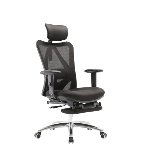 Fotel ergonomiczny ANGEL biurowy obrotowy eurOpa plus z podnóżkiem Fotel ergonomiczny ANGEL biurowy obrotowy eurOpa plus z podnóżkiem