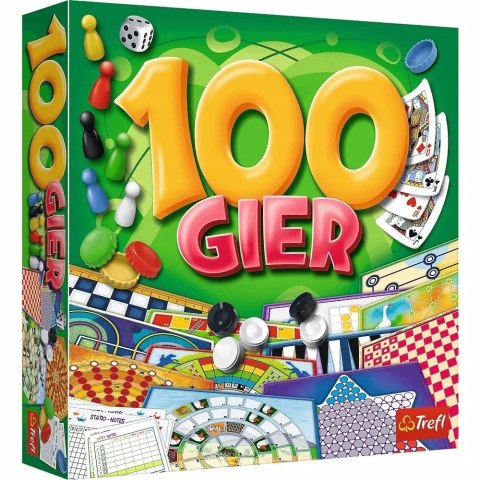 Gra planszowa 100 Gier Trefl 02117