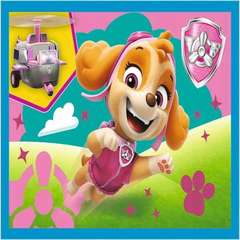 Puzzle 4w1 Psi Patrol Biegnące Pieski 3+ Trefl 34628 Puzzle 4w1 Psi Patrol Biegnące Pieski 3+ Trefl 34628