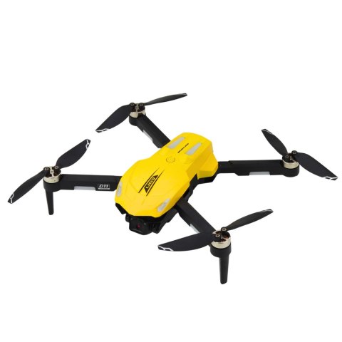 Dron D11 Zdalnie Sterowany Kamera HD WIFI Sterowanie Gestami Pilot Żółty Dron D11 Zdalnie Sterowany Kamera HD WIFI Sterowanie Gestami Pilot Żółty