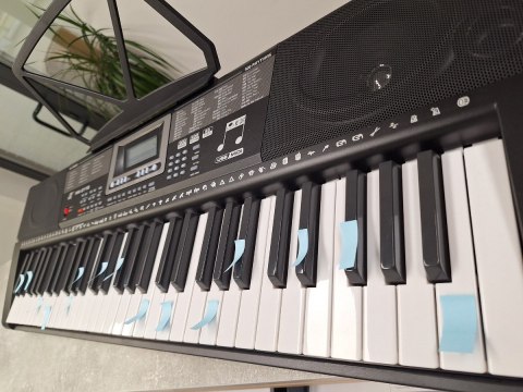 Keyboard MK-2115 Organy, 61 Klawiszy, Zasilacz, Podświetlane Klawisze Przecena 2 Keyboard MK-2115 Organy, 61 Klawiszy, Zasilacz, Podświetlane Klawisze Przecena 2