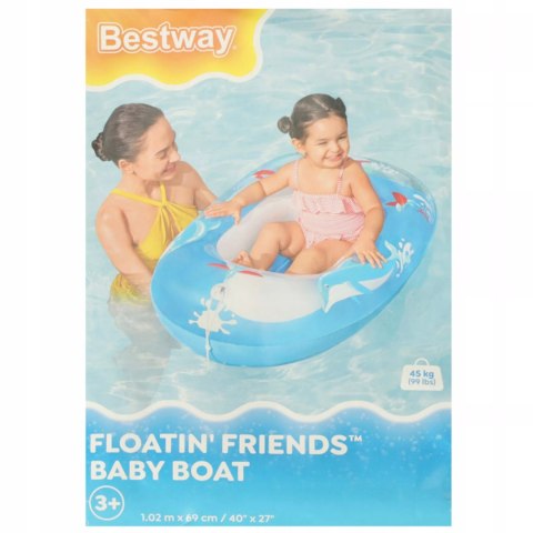 Ponton dla dzieci do pływania delfin Bestway 34037 Ponton dla dzieci do pływania delfin Bestway 34037